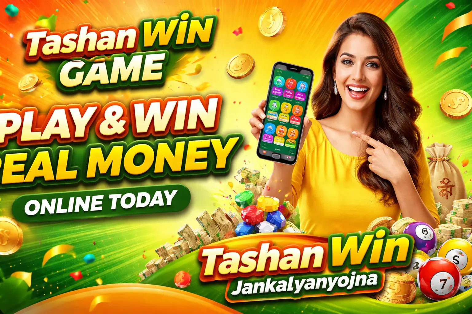Tashan Win Game Play and Win Real Money Online Today