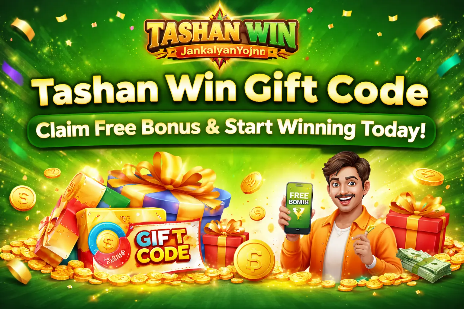 Tashan Win Gift Code
