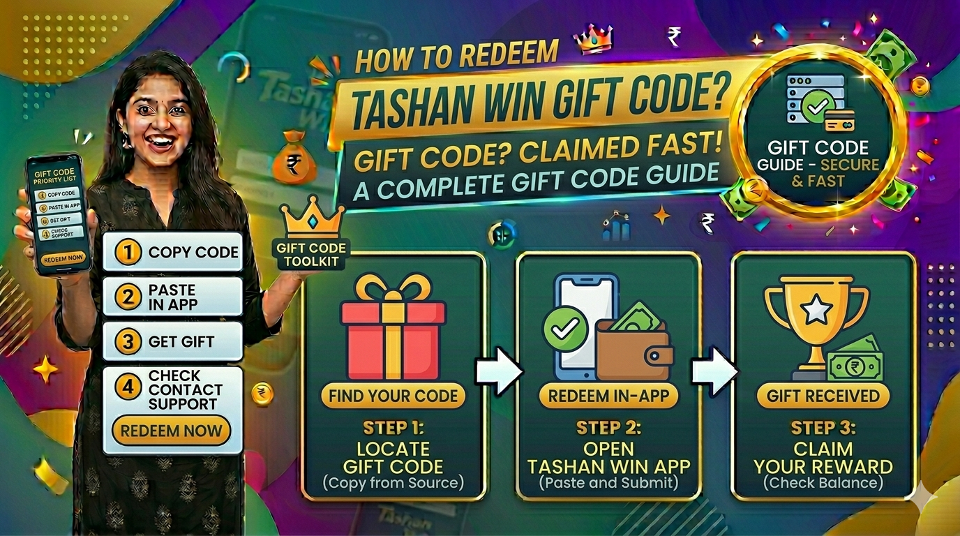 redeem tashan win gift code