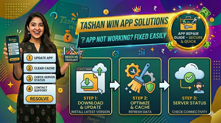 tashan win app not working