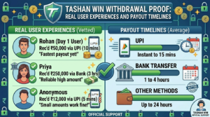 tashan win withdrawal proof