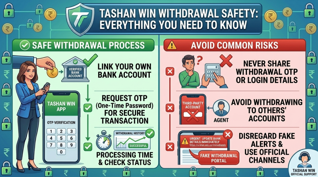 tashan win withdrawal safety